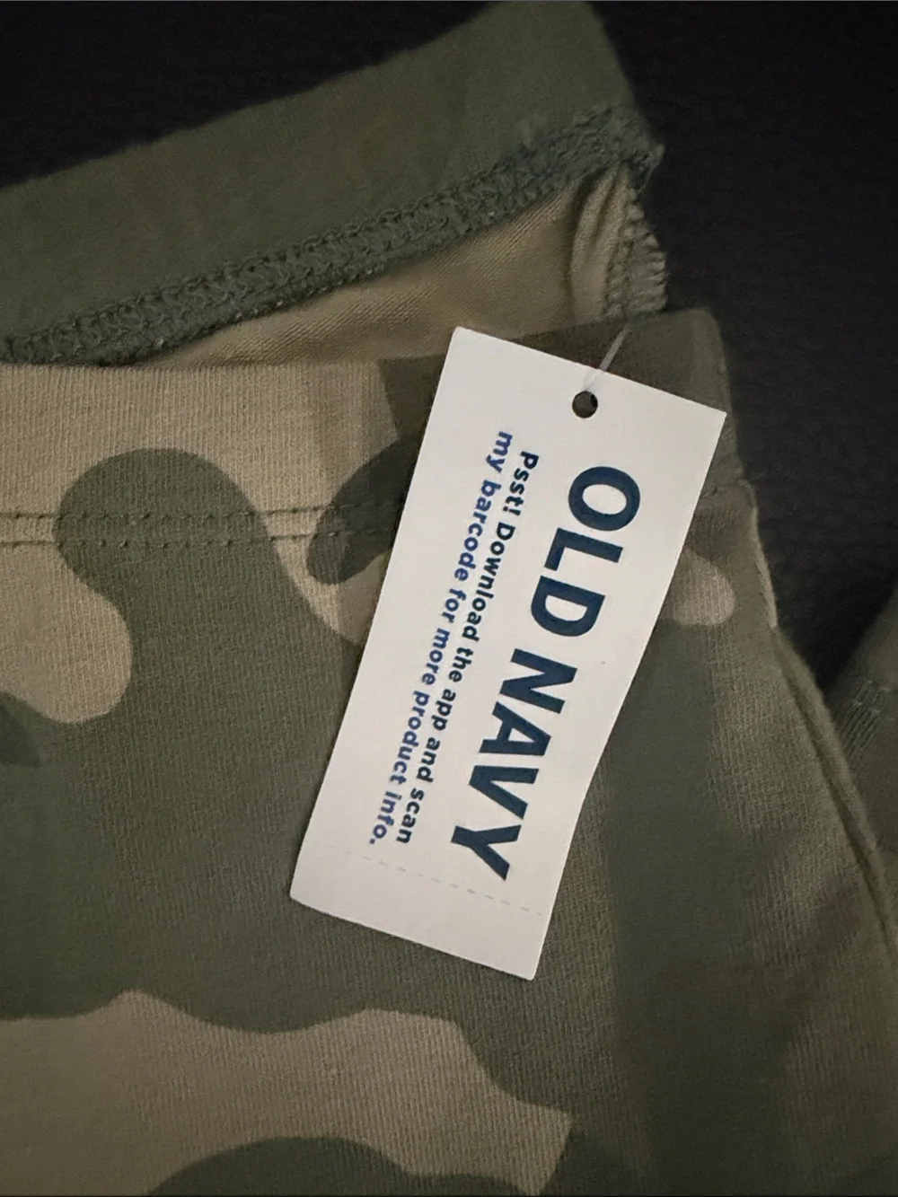 Old Navy Camo Leggings in Green and Tan